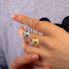 Moissanite Diamond Soccer Ball Pendant - Drip Culture Jewelry