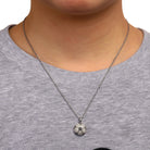 Moissanite Diamond Soccer Ball Pendant - Drip Culture Jewelry