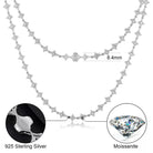 Moissanite Diamond Star Shaped Chain - Drip Culture Jewelry