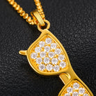 Moissanite Diamond Sunglasses Pendant - Drip Culture Jewelry