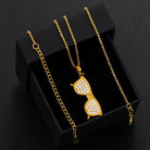 Moissanite Diamond Sunglasses Pendant - Drip Culture Jewelry