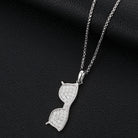 Moissanite Diamond Sunglasses Pendant - Drip Culture Jewelry
