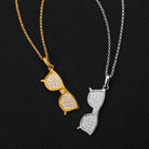 Moissanite Diamond Sunglasses Pendant - Drip Culture Jewelry