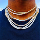 Moissanite Diamond Tennis Chain - Drip Culture Jewelry