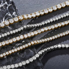 Moissanite Diamond Tennis Chain - Drip Culture Jewelry
