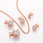 Moissanite Single Diamond Pendant - Drip Culture Jewelry