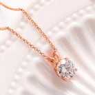 Moissanite Single Diamond Pendant - Drip Culture Jewelry