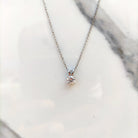 Moissanite Single Diamond Pendant - Drip Culture Jewelry