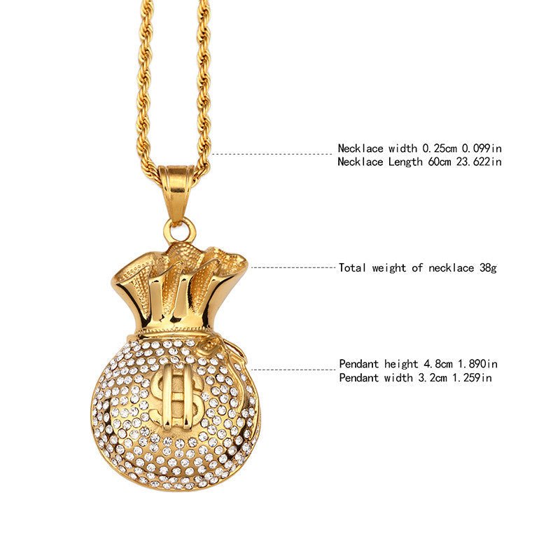 Money Bag - Drip Culture Jewelry