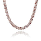 Premium 12mm 18k Gold Diamond Prong Cuban Link Chain - Drip Culture Jewelry