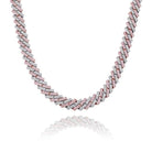 Premium 12mm 18k Gold Diamond Prong Cuban Link Chain - Drip Culture Jewelry