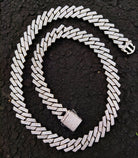Premium 12mm 18k Gold Diamond Prong Cuban Link Chain - Drip Culture Jewelry