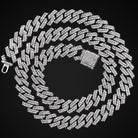 Premium 12mm 18k Gold Diamond Prong Cuban Link Chain - Drip Culture Jewelry