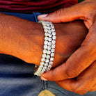 Premium 18K Gold Diamond Tennis Bracelet - Drip Culture Jewelry