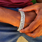 Premium 18K Gold Diamond Tennis Bracelet - Drip Culture Jewelry