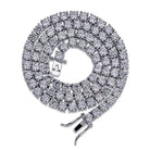 Premium 18K Gold Diamond Tennis Chain - Drip Culture Jewelry