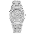 Premium 18K Gold Miami Cuban Link Watch Set ( 3 Pieces ) - Drip Culture Jewelry