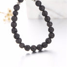 Signature Crown Lava Stone Bracelet - Drip Culture Jewelry