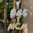 Thick Brush Font Custom Name Pendant - Drip Culture Jewelry